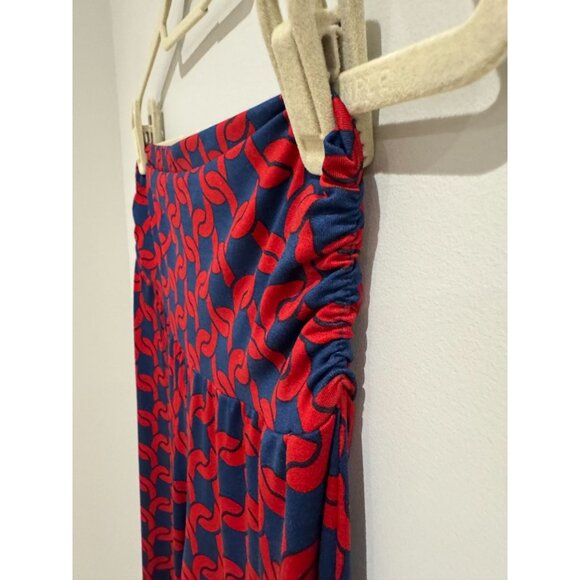 Mud Pie Harlow Navy Print Palazzo Pants - Picture 5 of 11